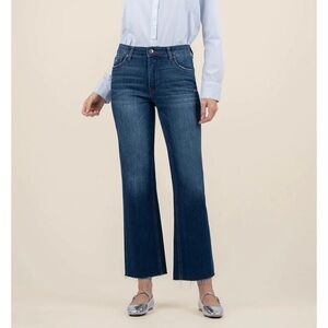 Kut Jeans : Kelsey High Rise Fab Ab Ankle Flare